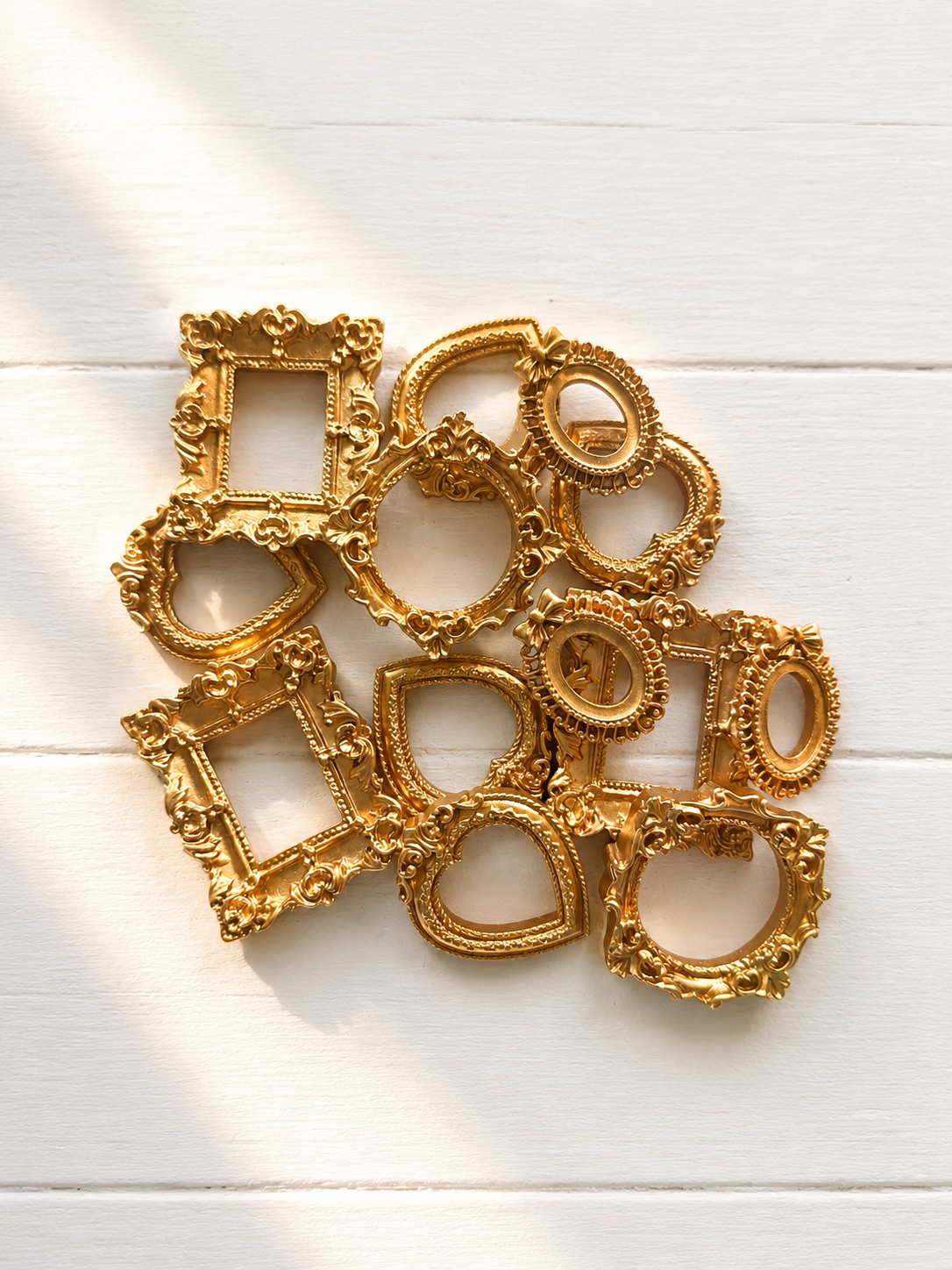 Mini Gold Frames SET OF 3