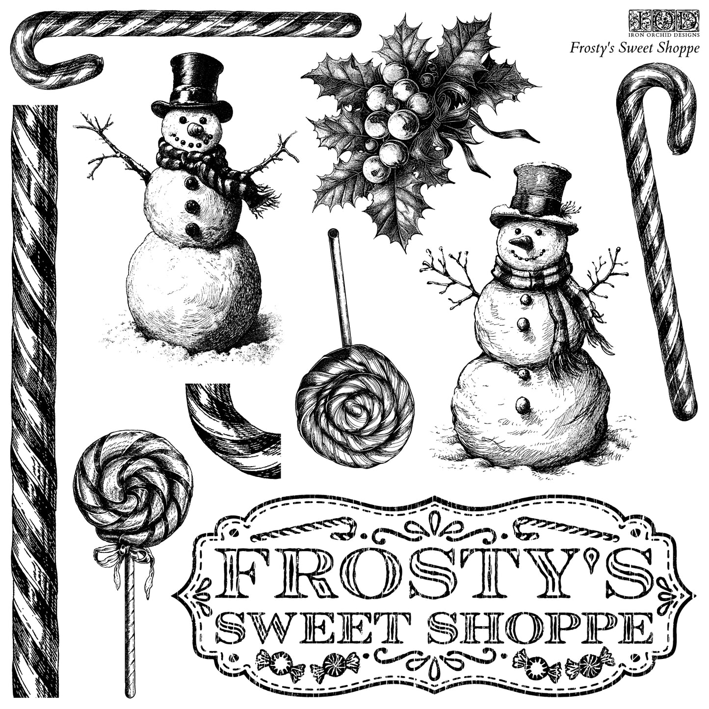 Frosty.s Sweet Shoppe Stamp