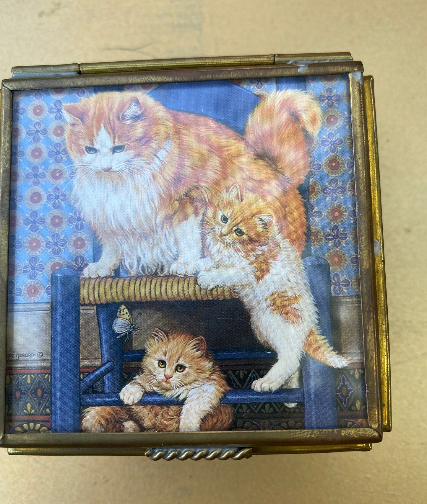 Vintage Cat Boxes