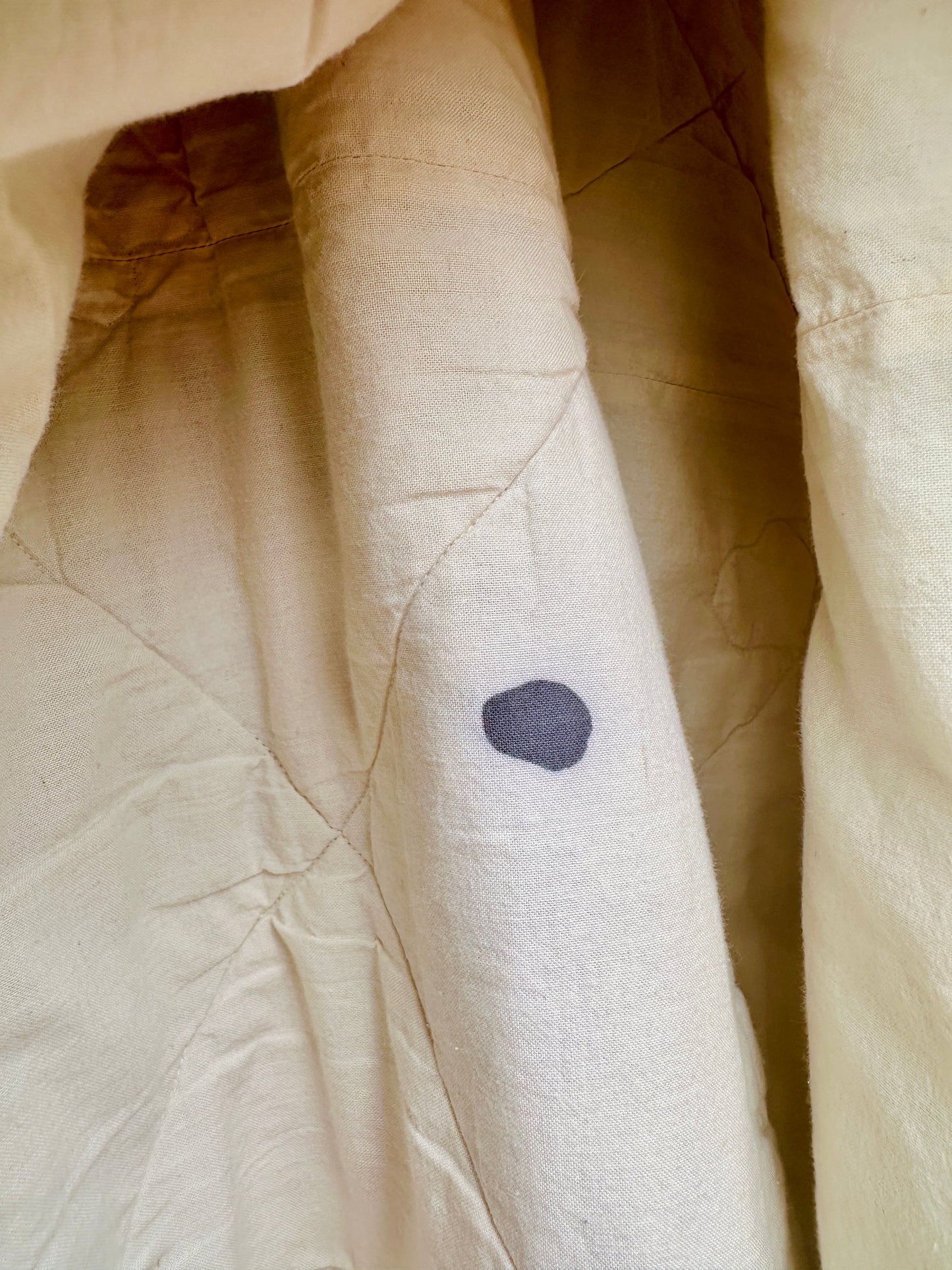 Vintage Blue, Mauve and Grey Quilt