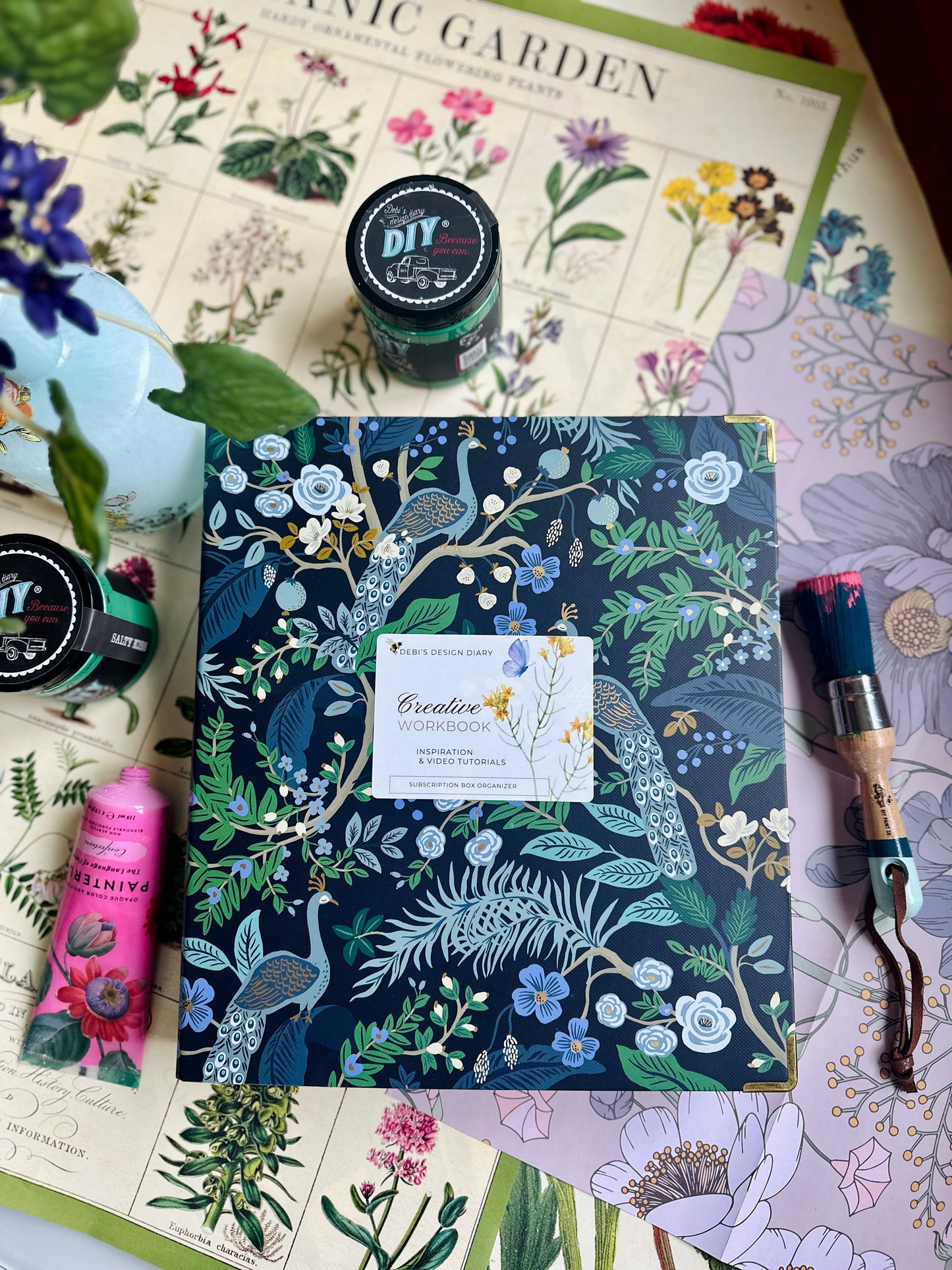 Subscription box Organizer workbook