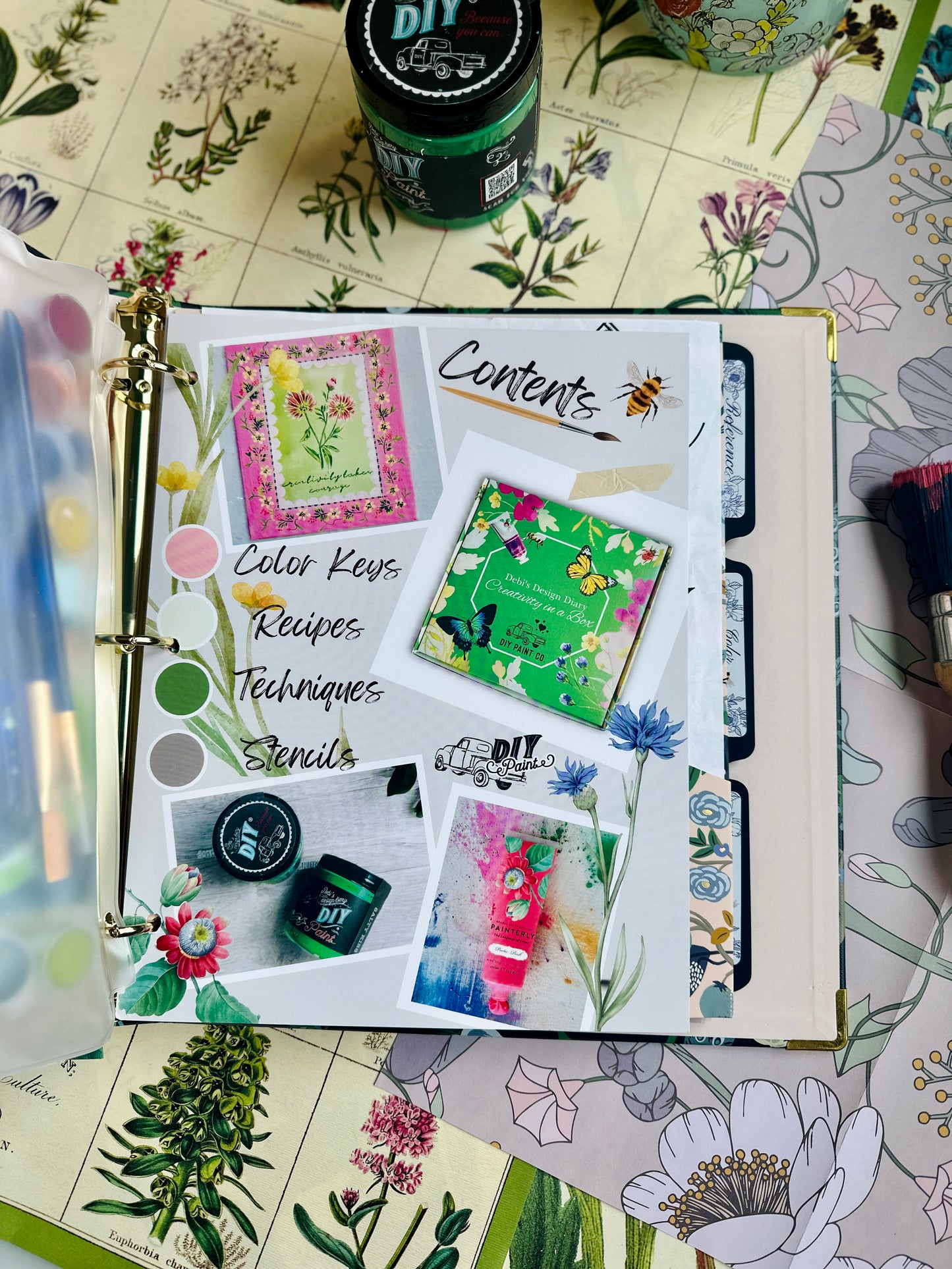 Subscription box Organizer workbook