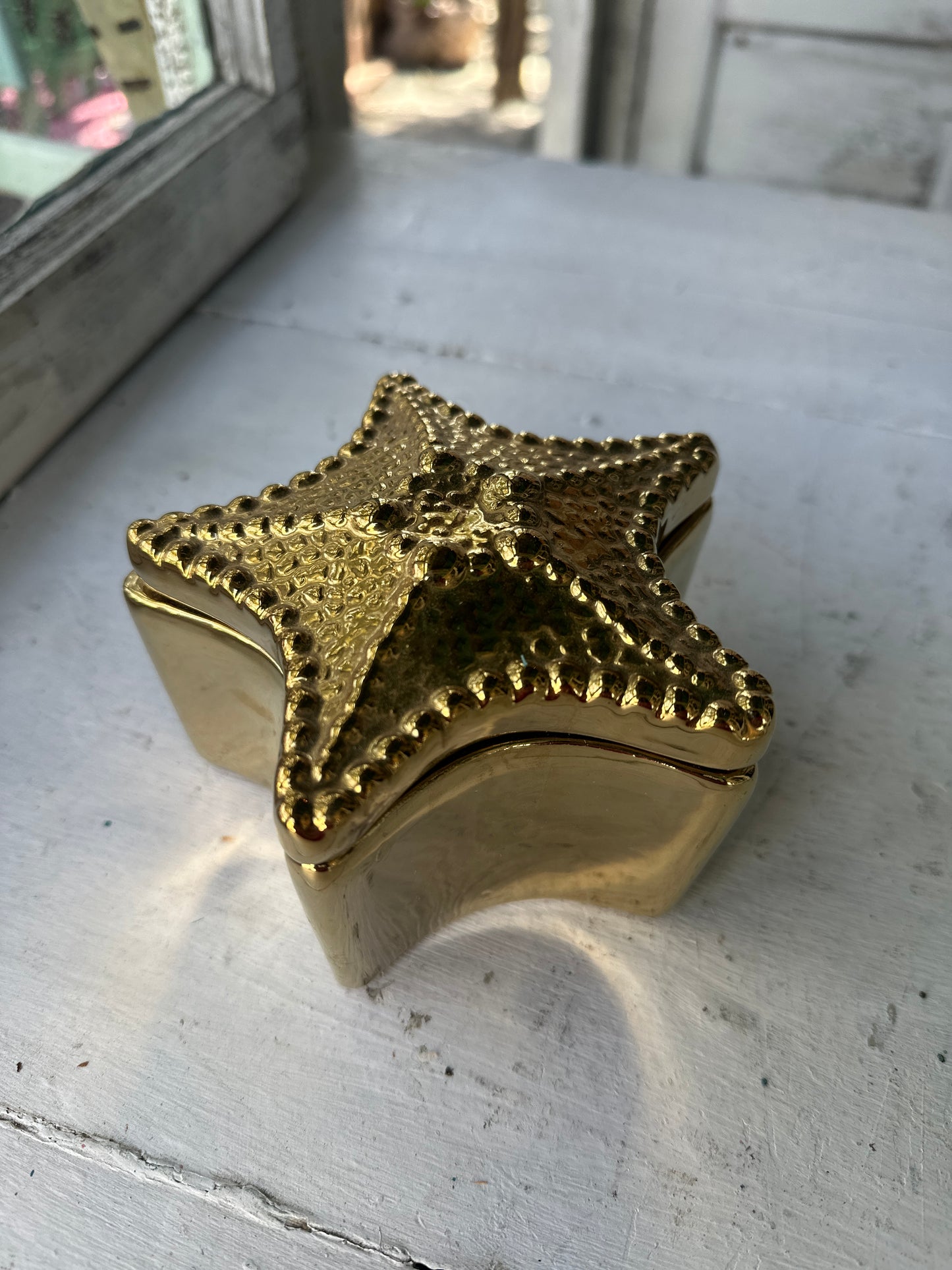 cute thrift store Starfish dish