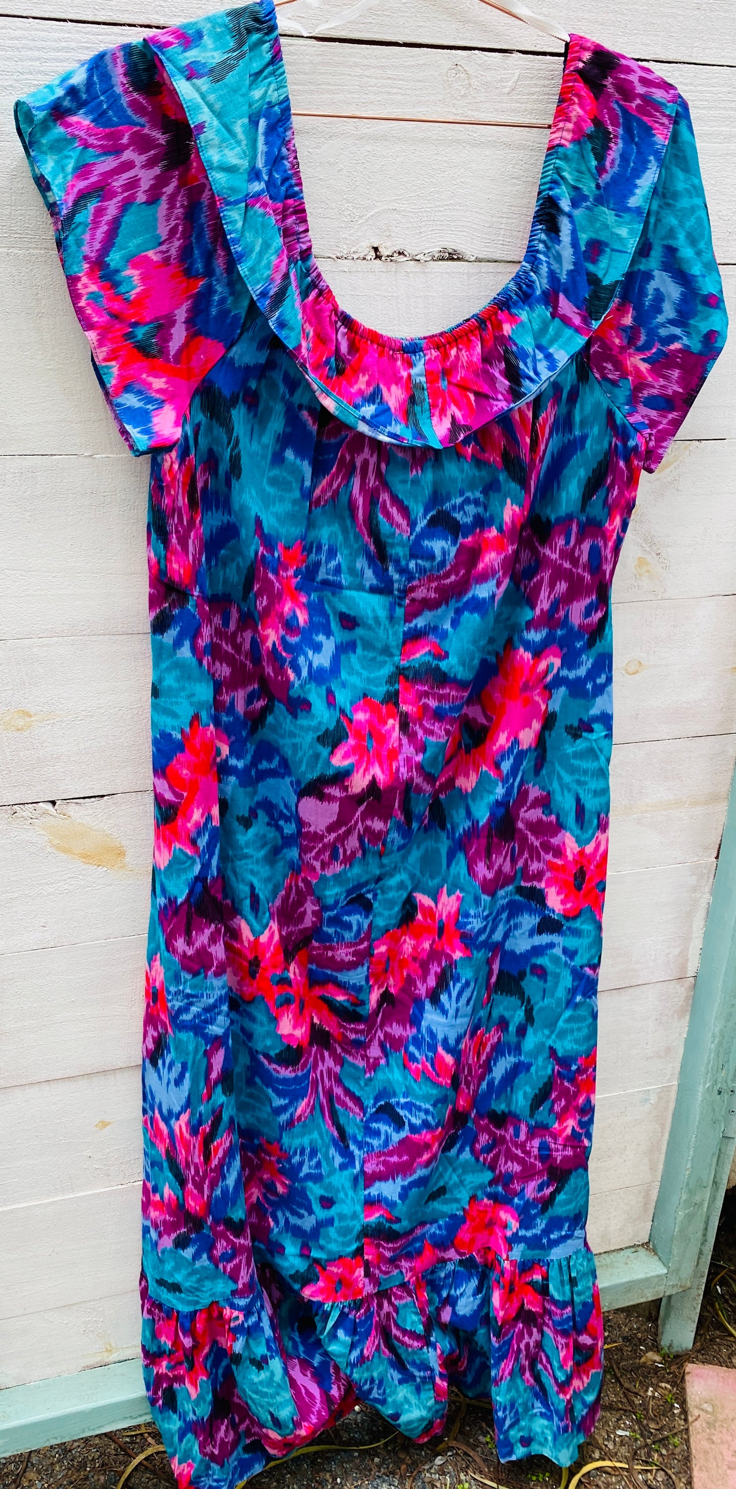 hilo Hattie MooMoo Maxi Dress