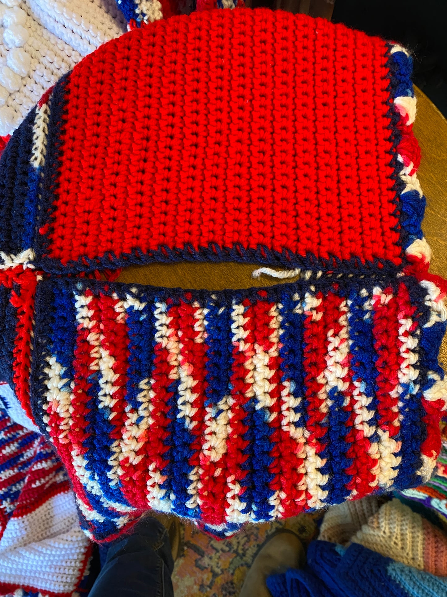 All American Colors Crochet Blanket (Jimmy)