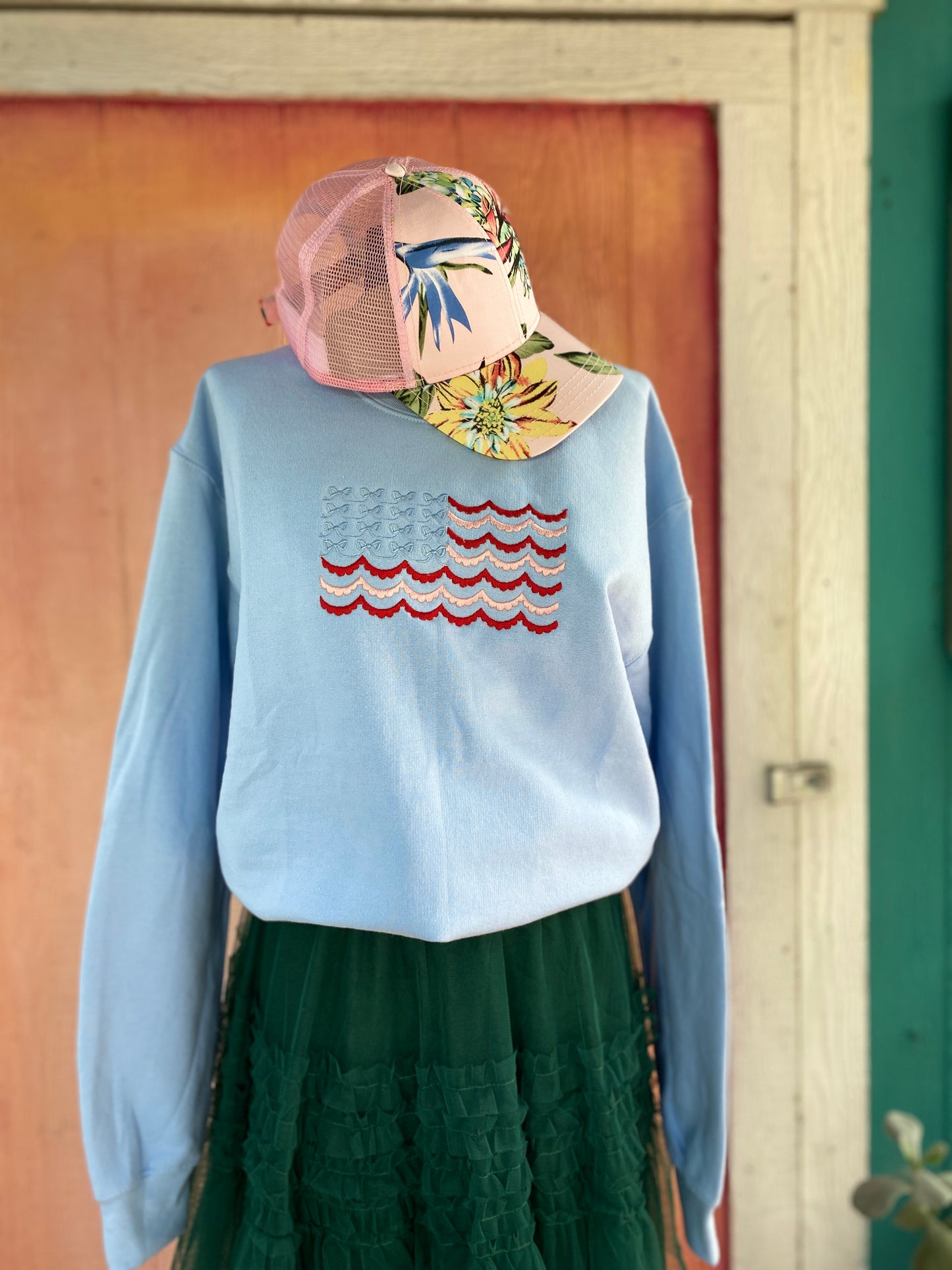 American Flag Sweatshirt