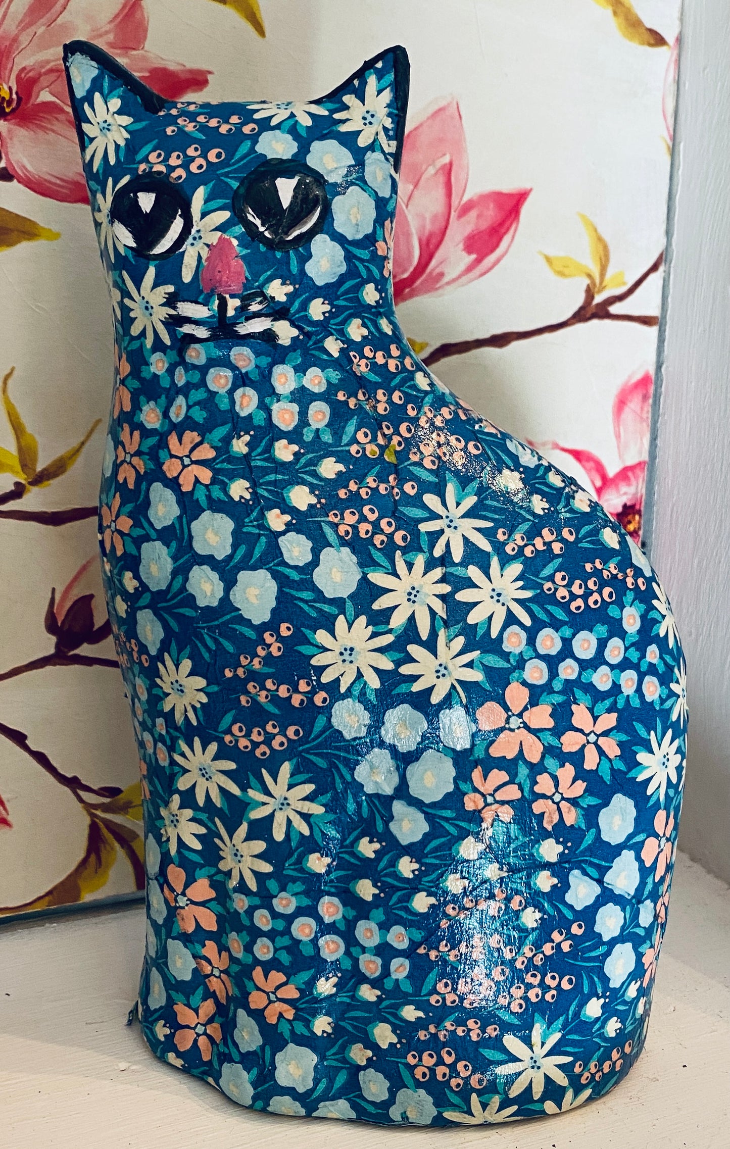 Decoupage Cat made by Debi