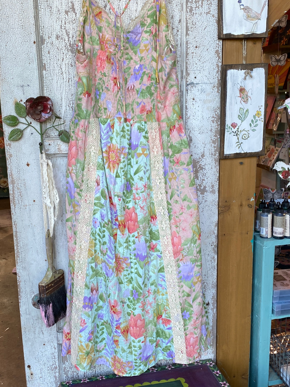Floral & Lace Summer Dress