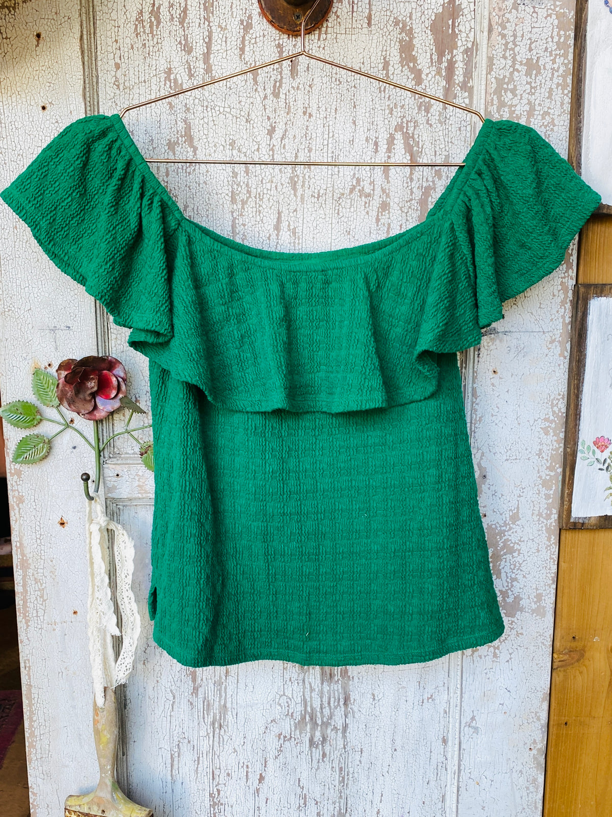 Emerald Green Top-Anthropology