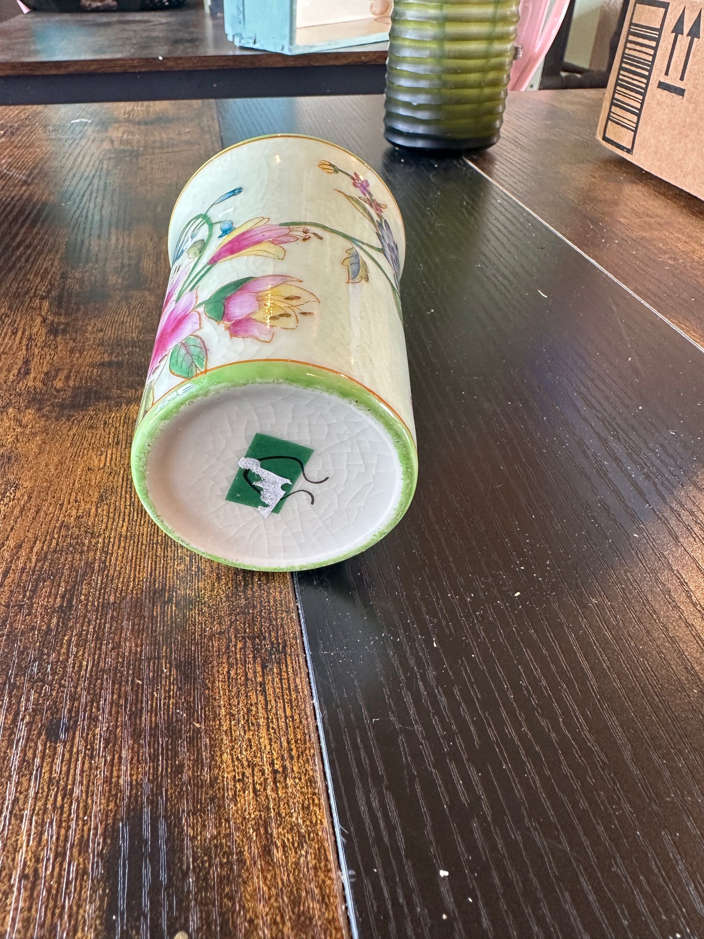 Chines Famille brush pot / vase