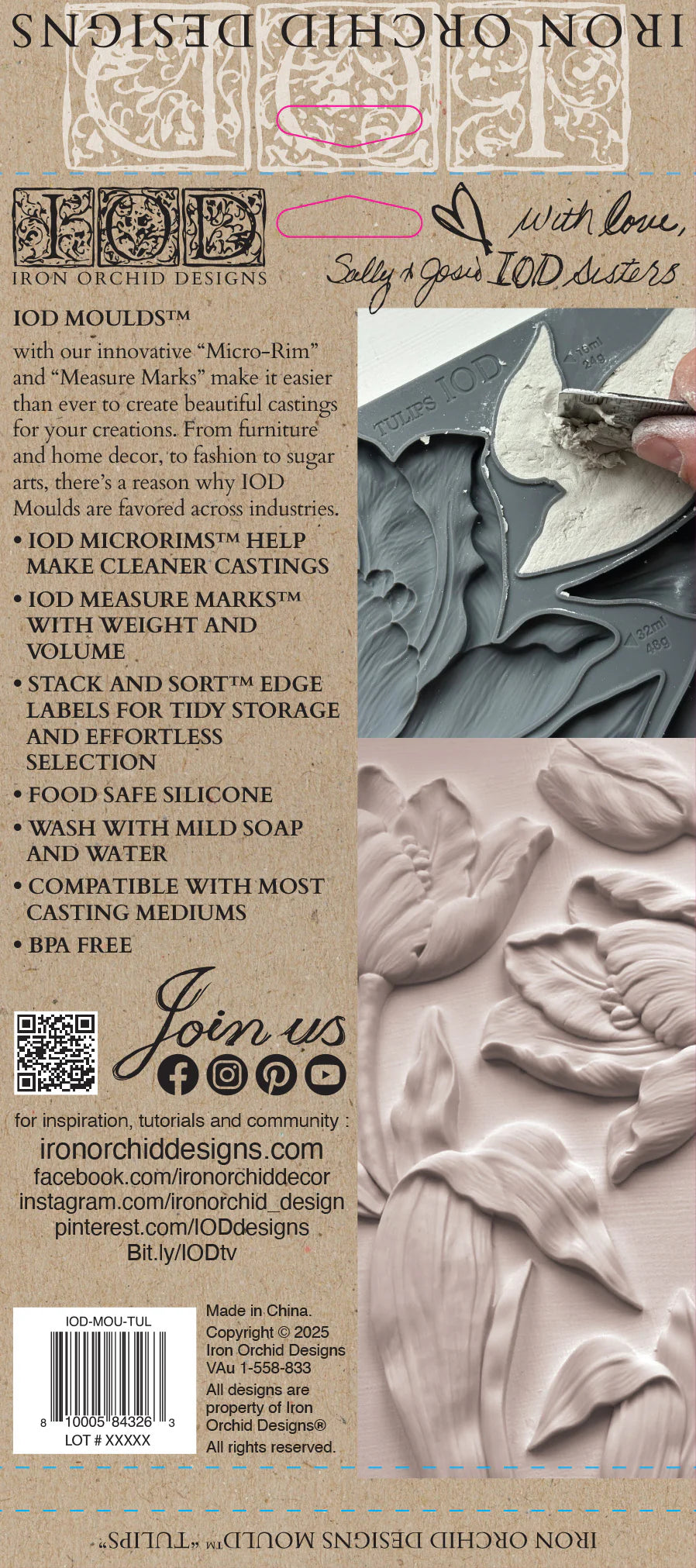 SPRING GARDEN 6X10 IOD MOULD™