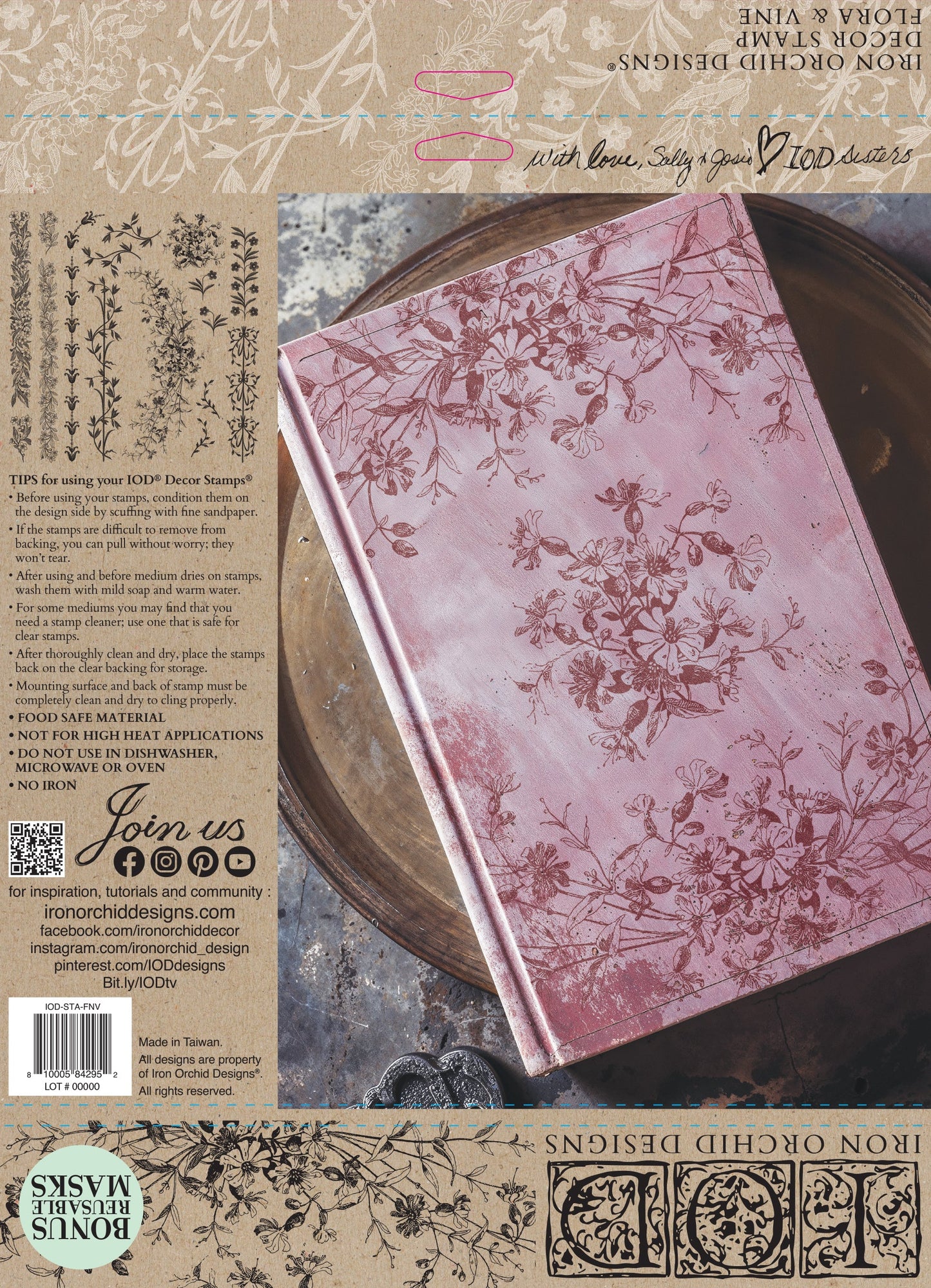 Flora & Vine Stamp