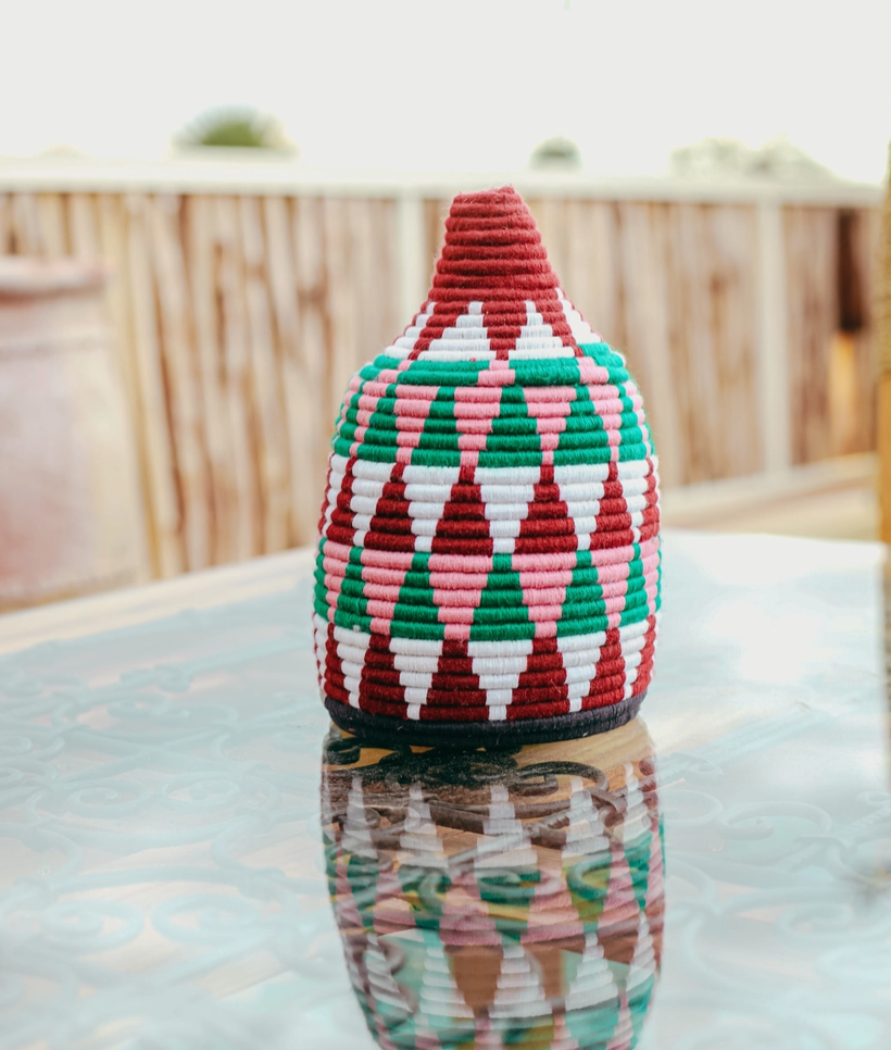 Colorful Berber Baskets