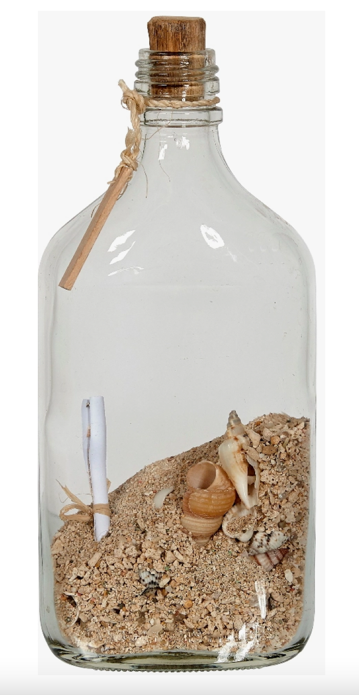 Note in a bottle