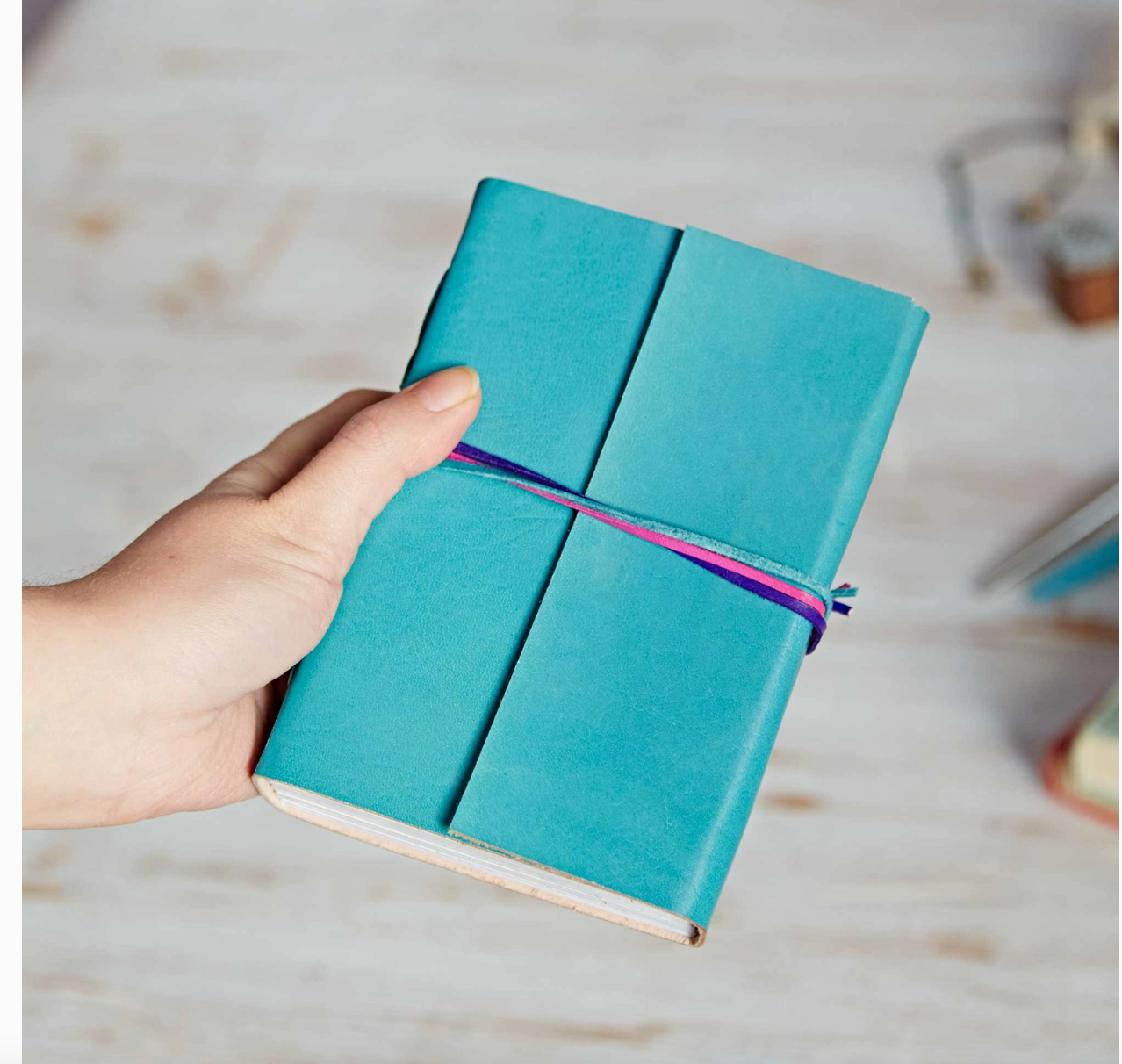 Colored Leather Journal