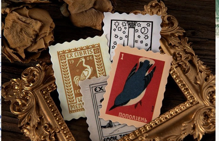 Postage Stamp Stickers