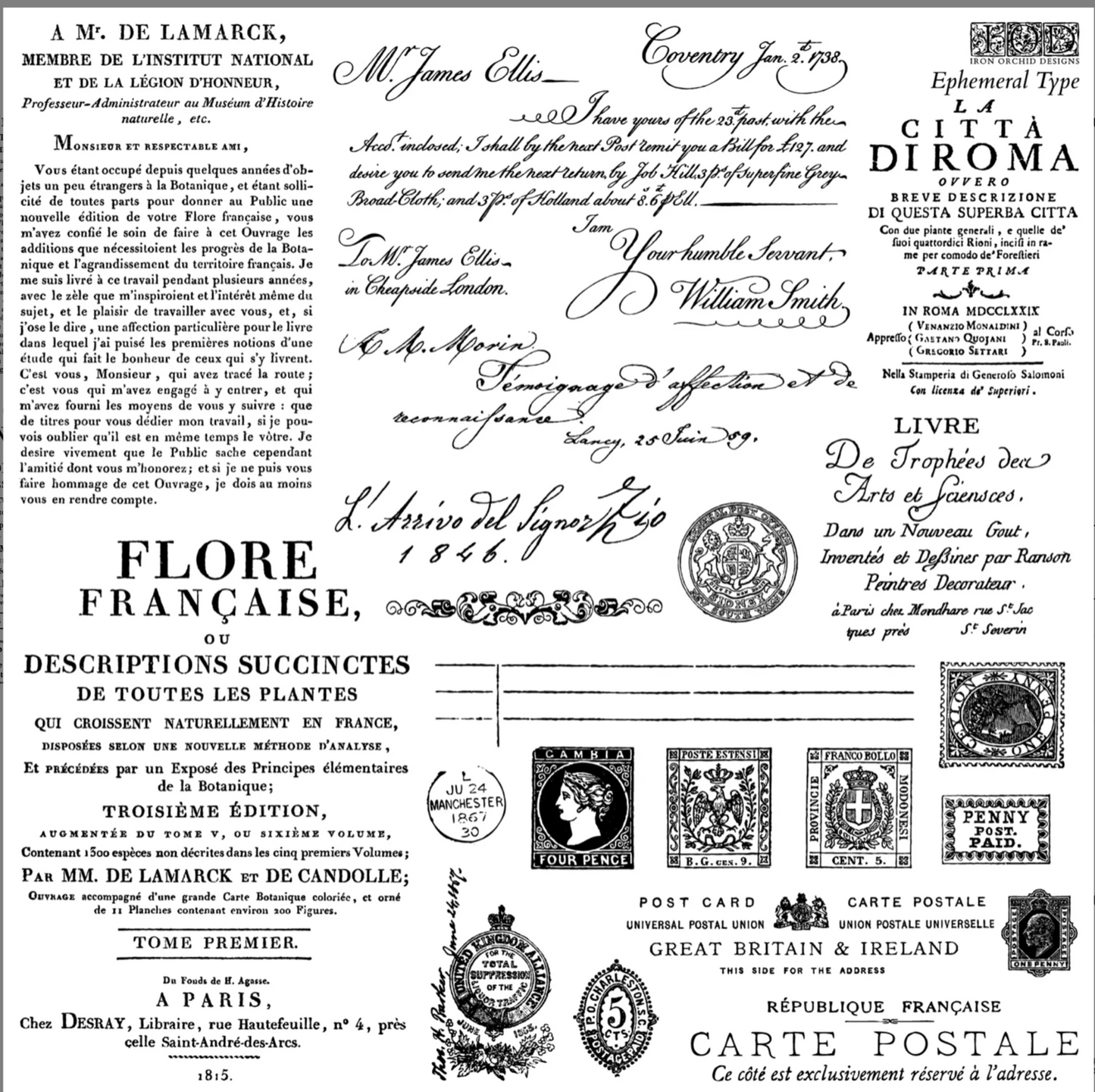 Ephemeral TYPE Stamp