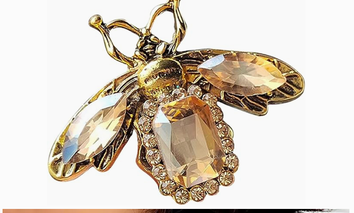 Vintage Glam Bee Brooch – DIY À GOGO