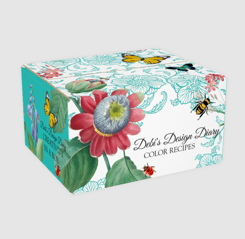 Creative Box- a Monthly RECURRING Subscription "Creative Stencil & Paint Class in a Box" (limited edition)