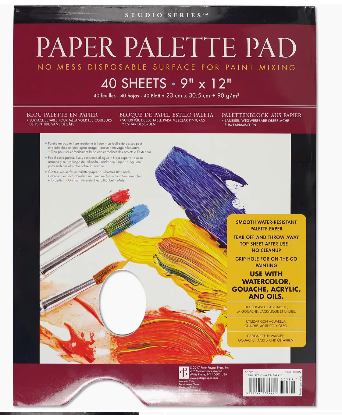 Paper palette pad ( Debi's Fave! )
