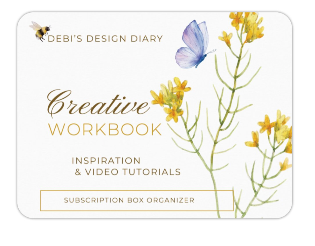 Subscription box Organizer workbook