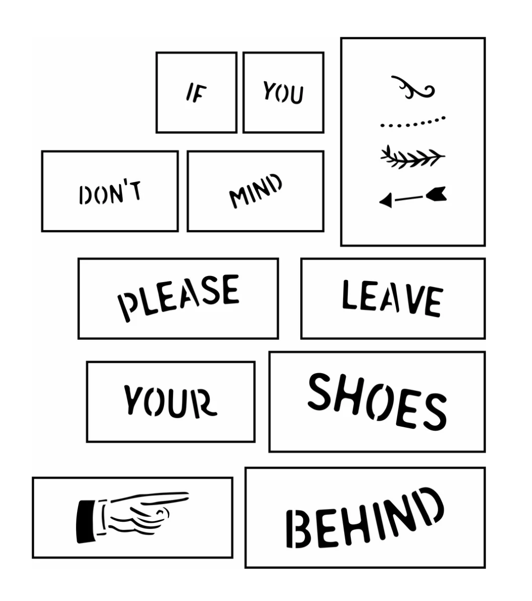 If You Don't Mind Sign Bar Kit