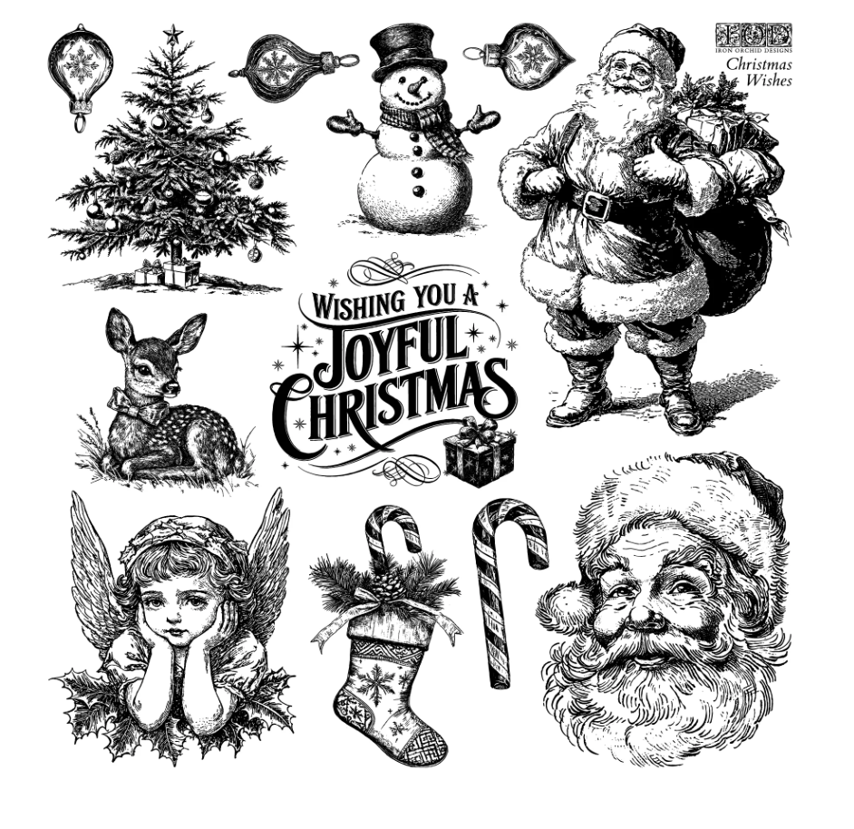 Christmas Wishes Stamp