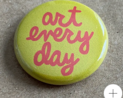 Art Pins- Back Button