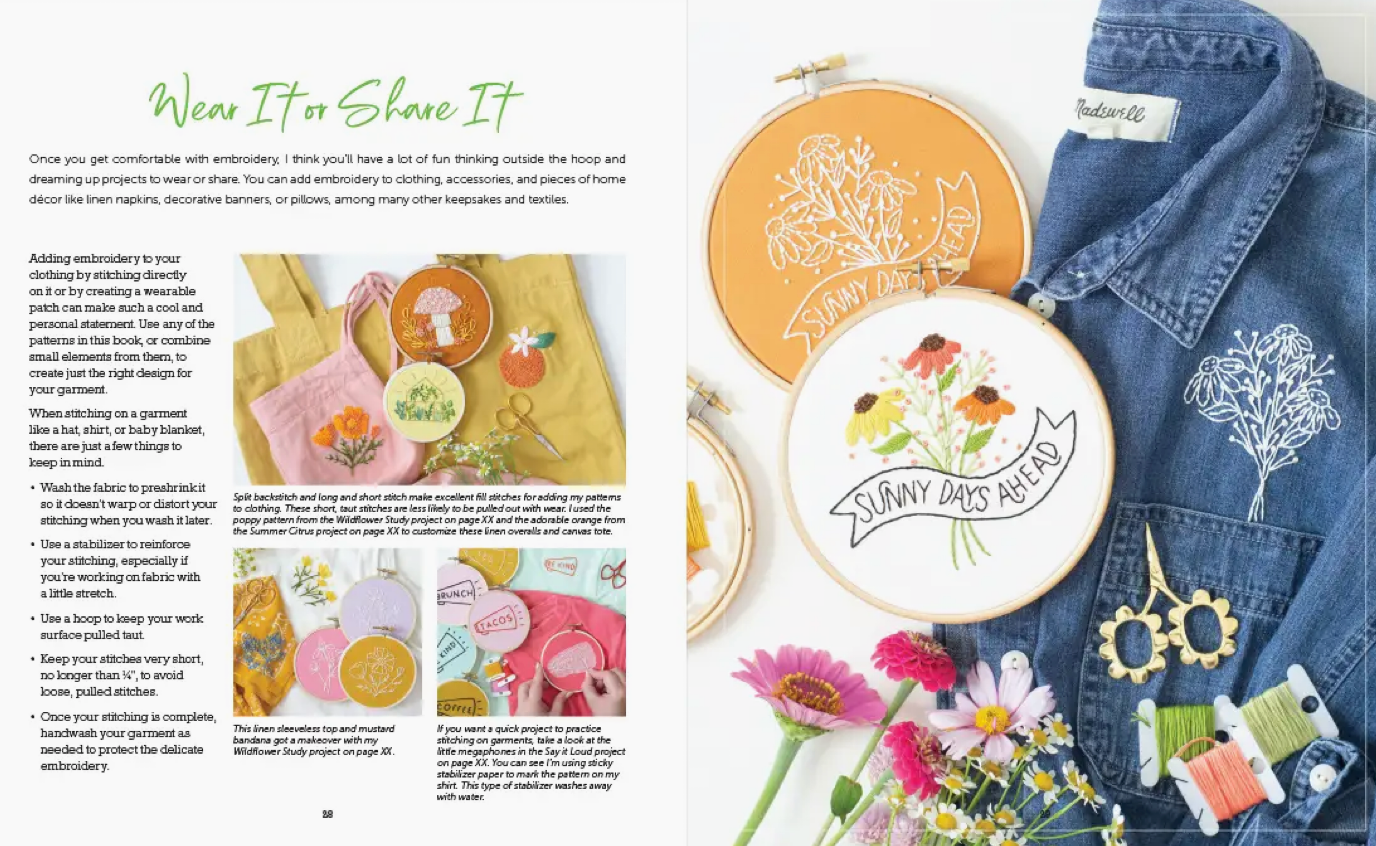 Sunny Stitches: Sweet & Simple Embroidery Projects