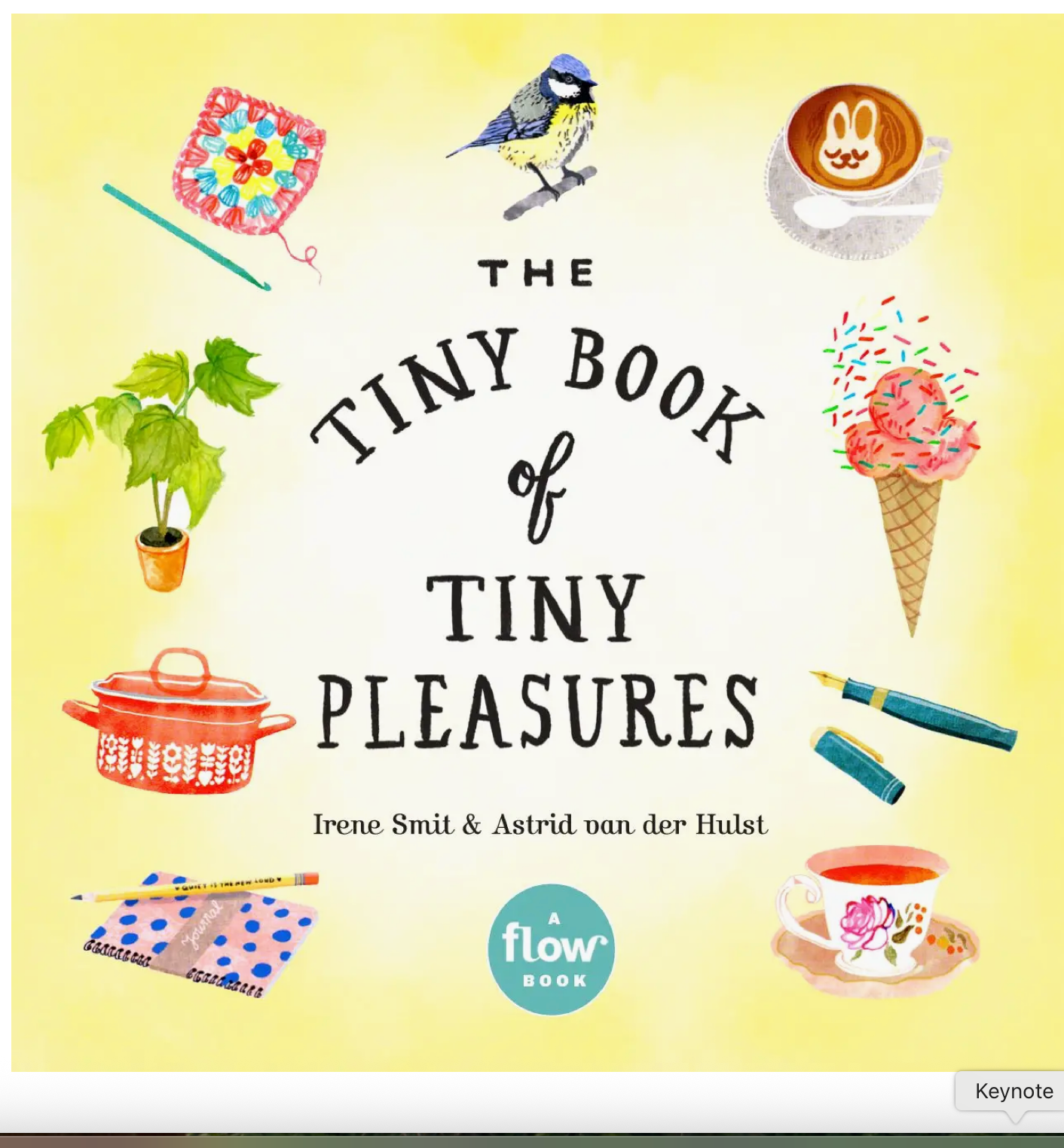 the tiny book of Tiny Pleasures
