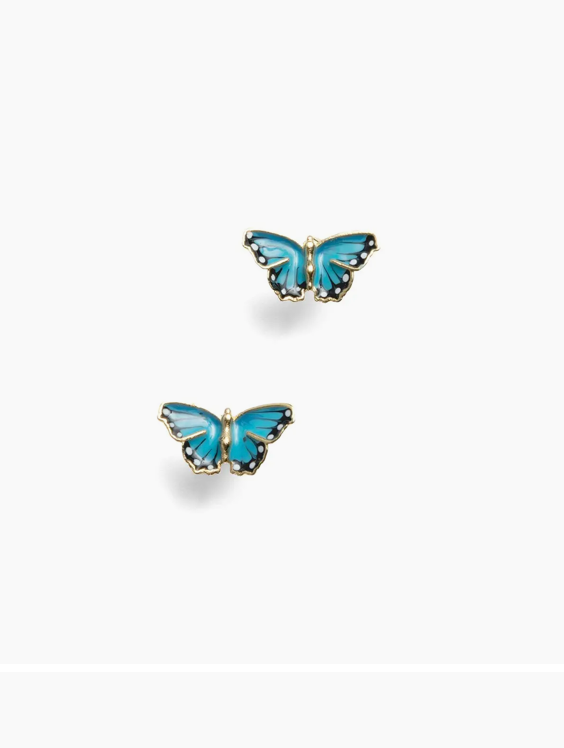 Hand Crafted ~ Butterfly Stud Earrings