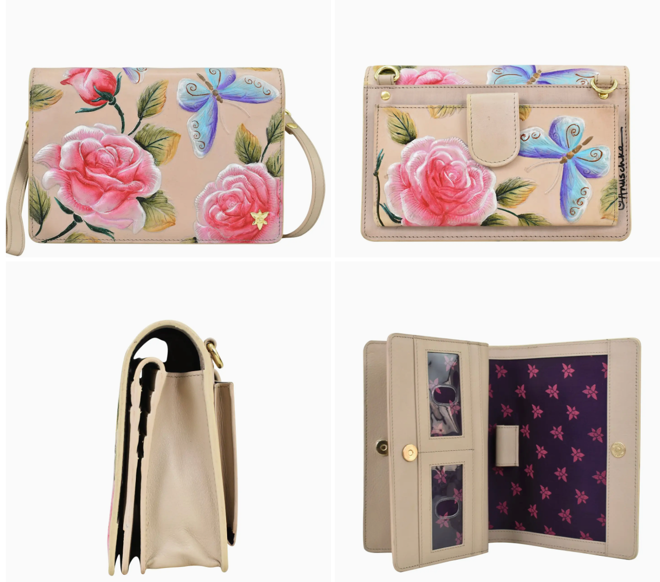 4 in 1 Organizer Crossbody Beige