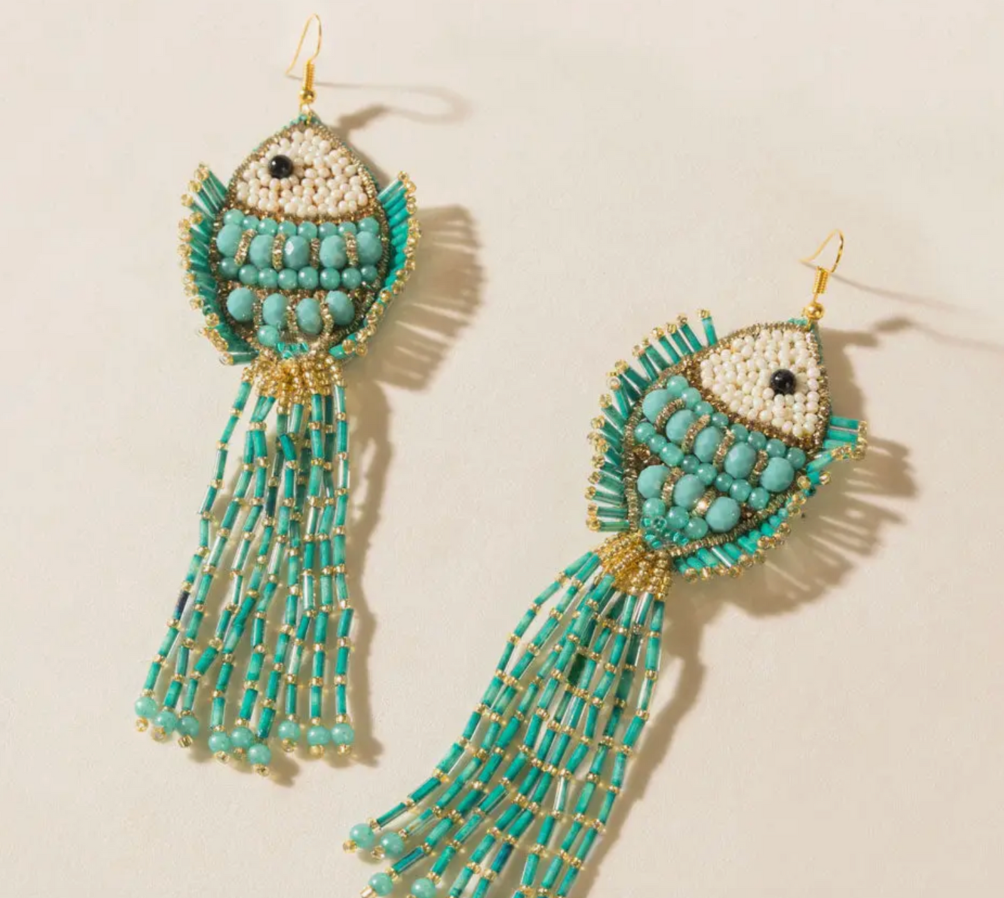 Marina Earrings in Tuscon Teal