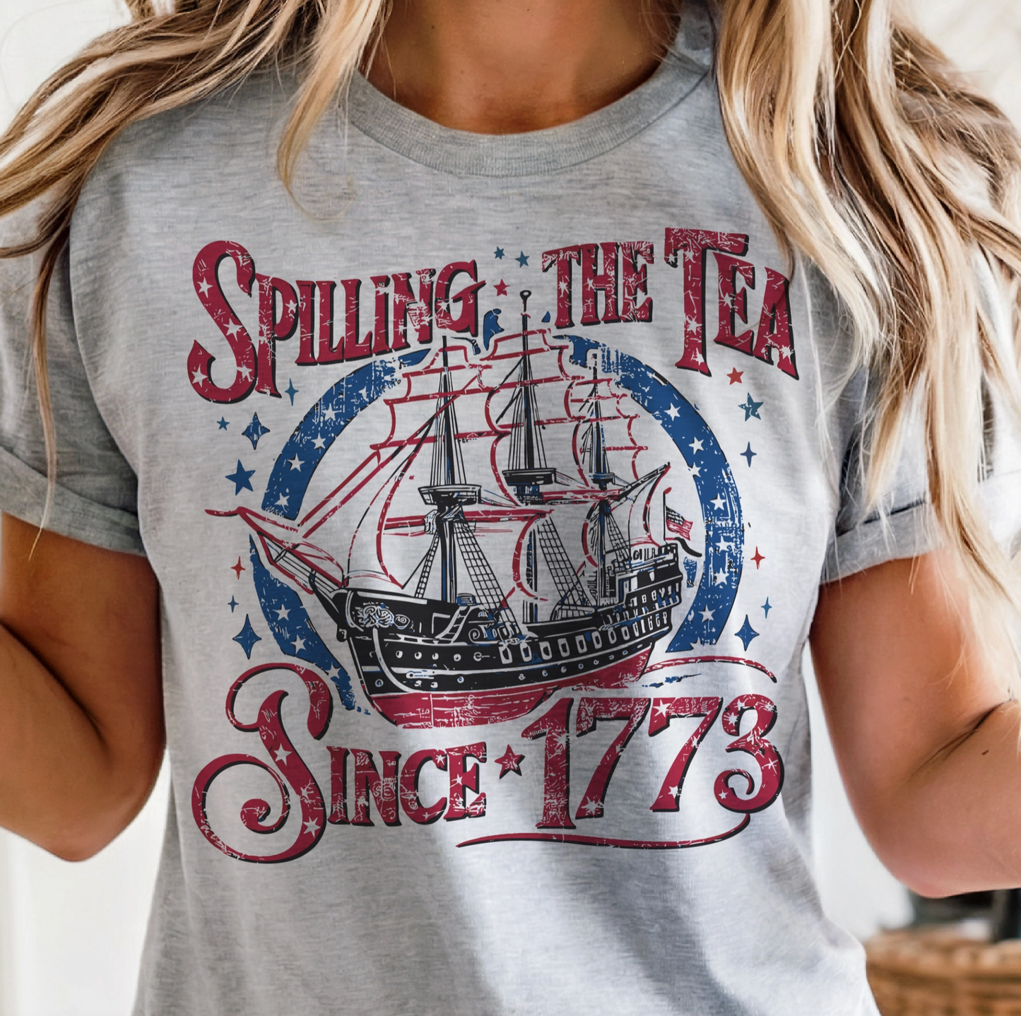 Spilling the tea- tee shirt