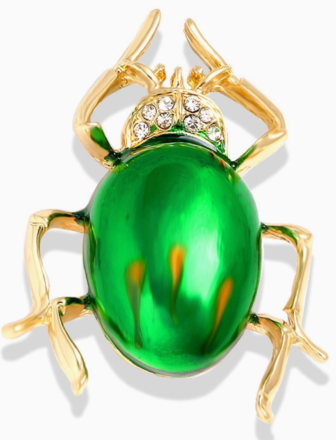 Beetle Brooch