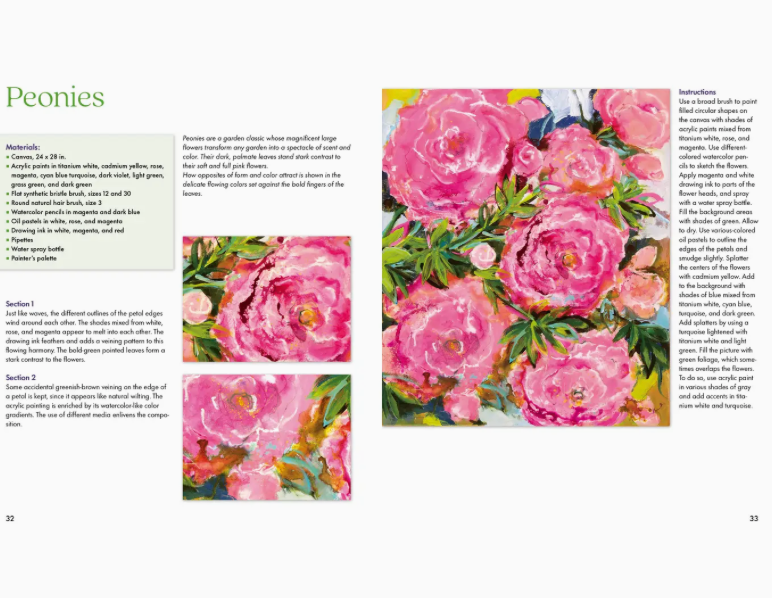 Fabulous Flowers with Acrylic