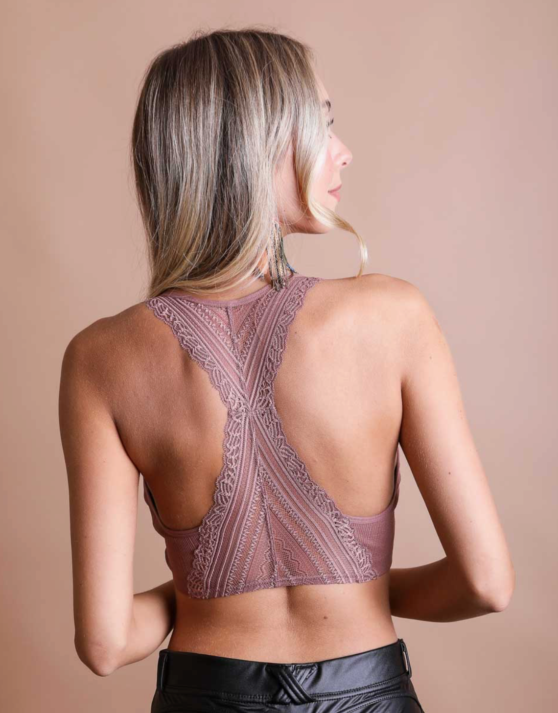 Bralette Lace Racerback