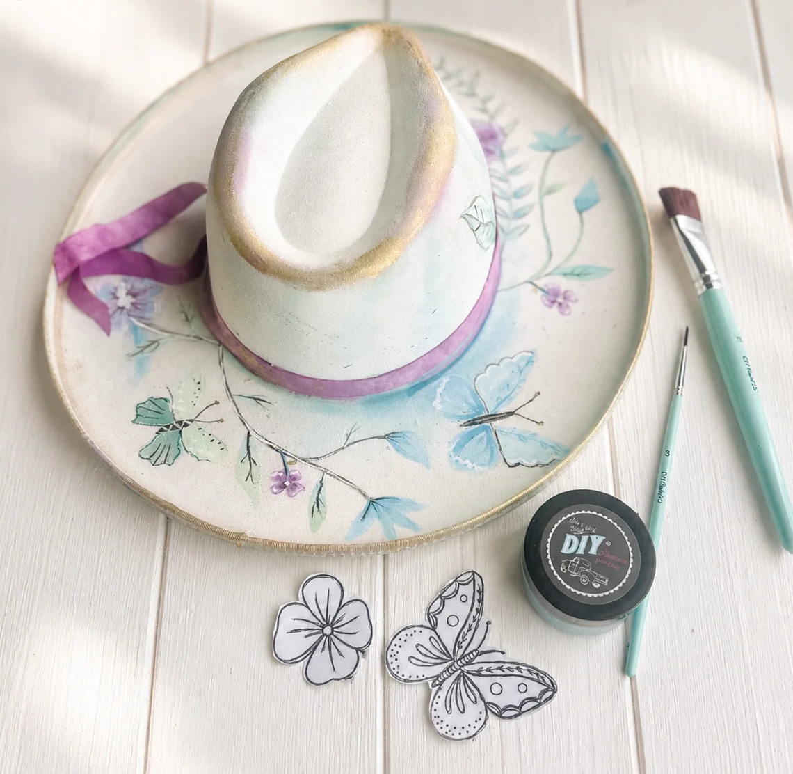 Just a few left of our Painted Hat Craft Kit