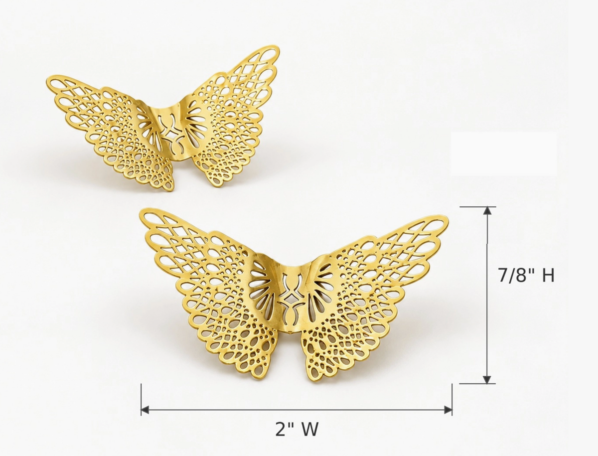 Mini Gold Angel Wings