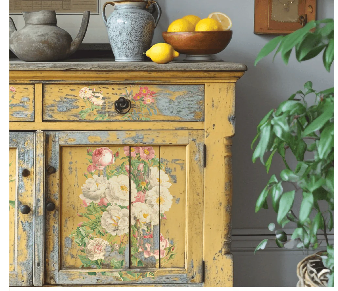 Rose Botanical Transfer