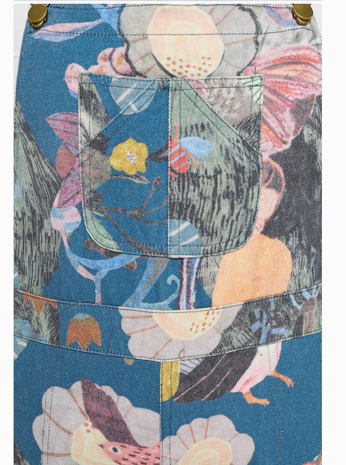 floral overalls