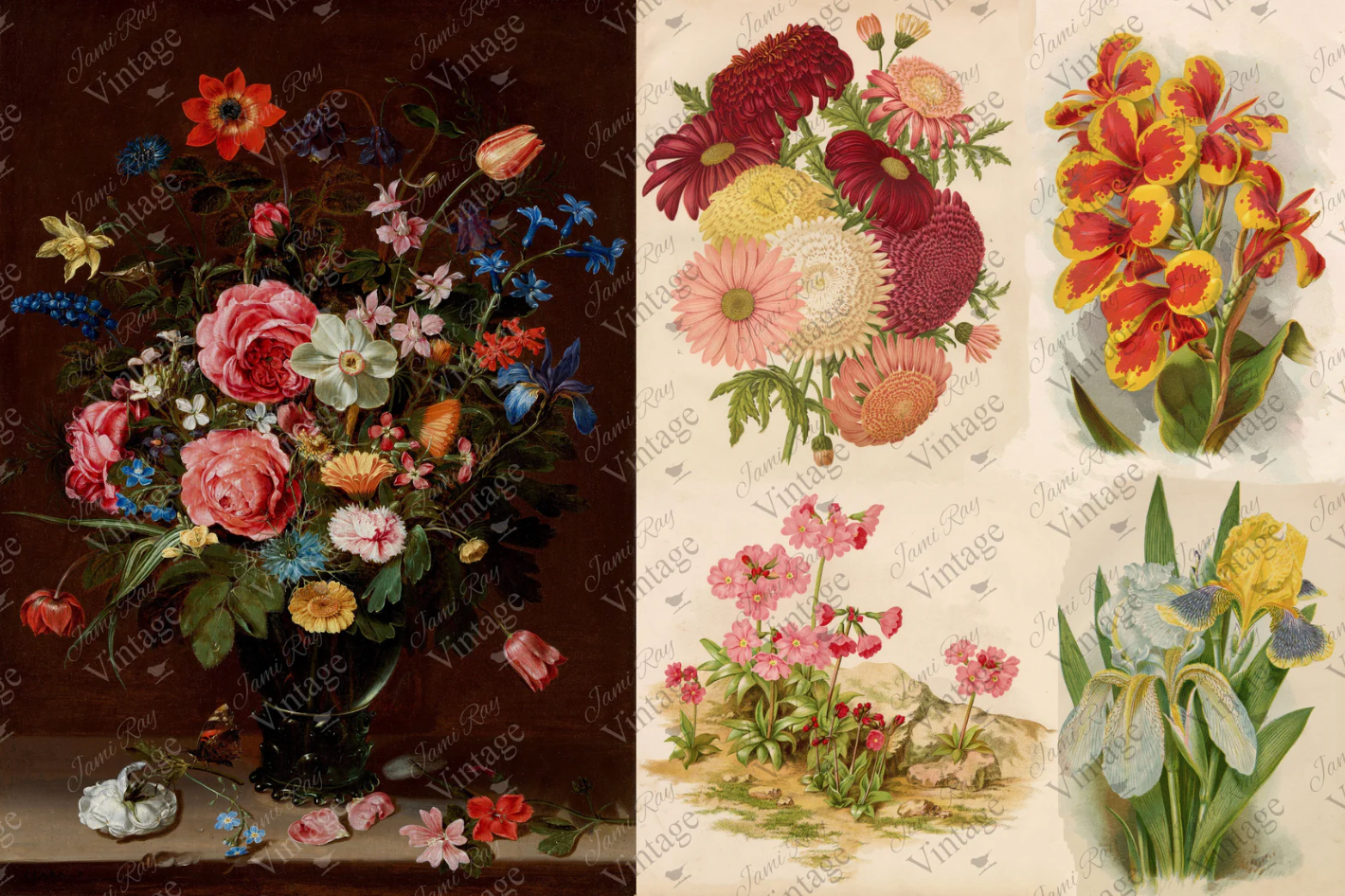 JRV Decoupage Paper click for different styles