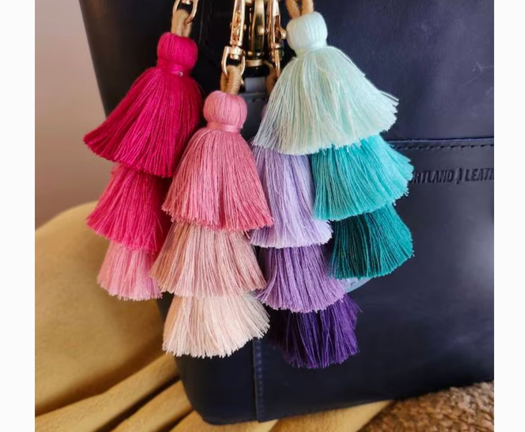 Ombre Tassel with Clasp