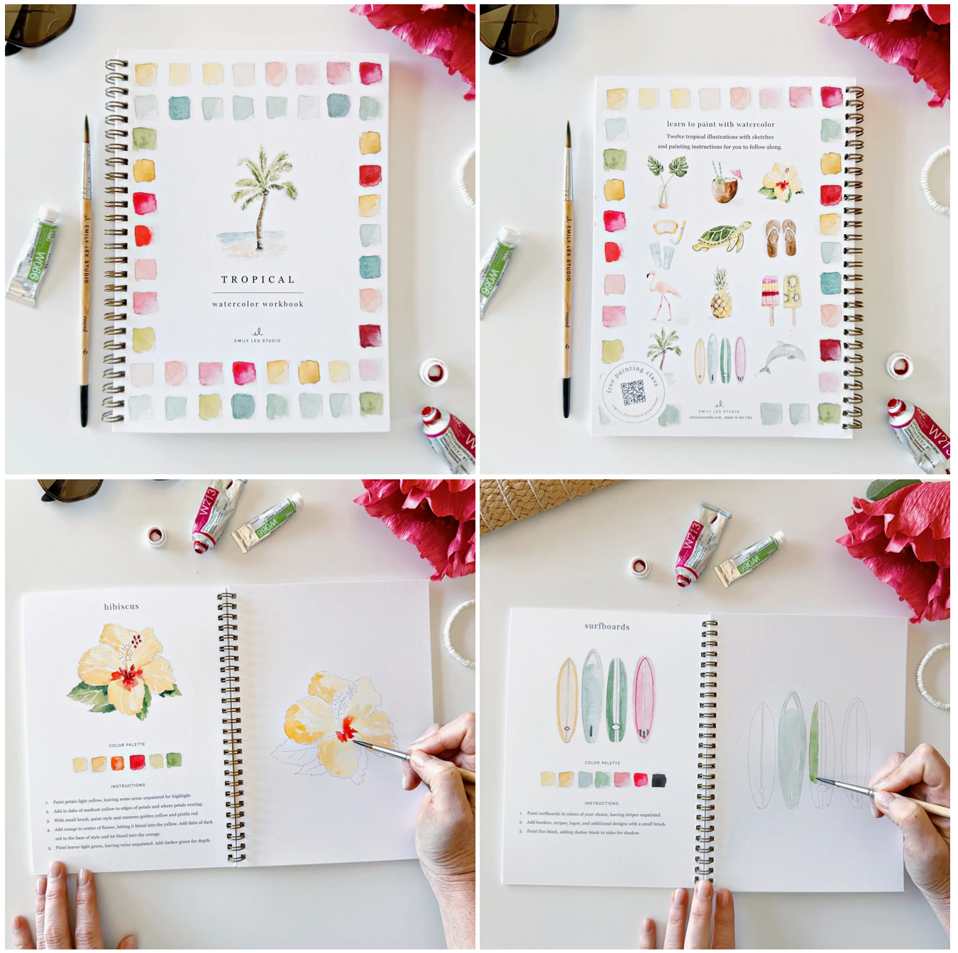 Watercolor Workbooks