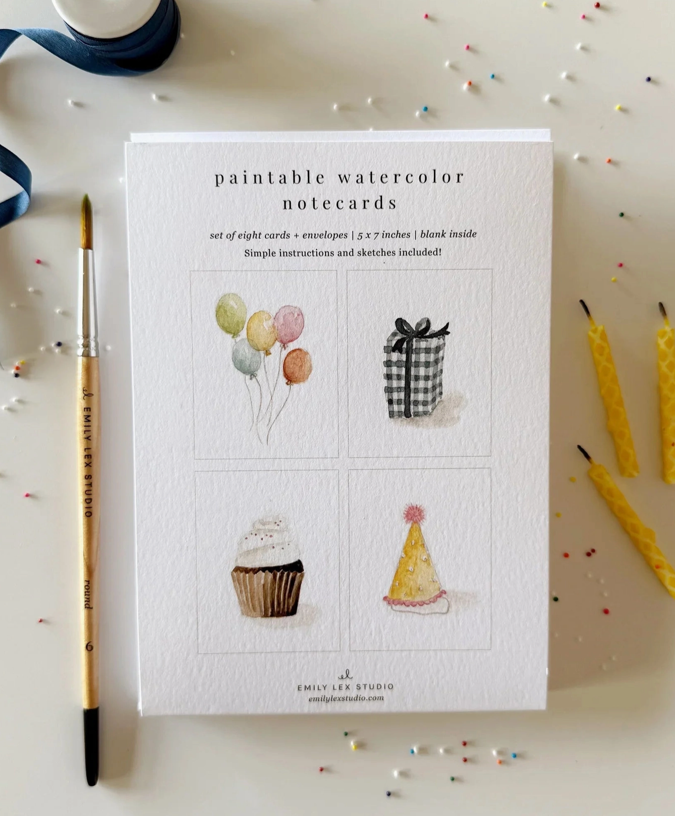 Paintable Notecards