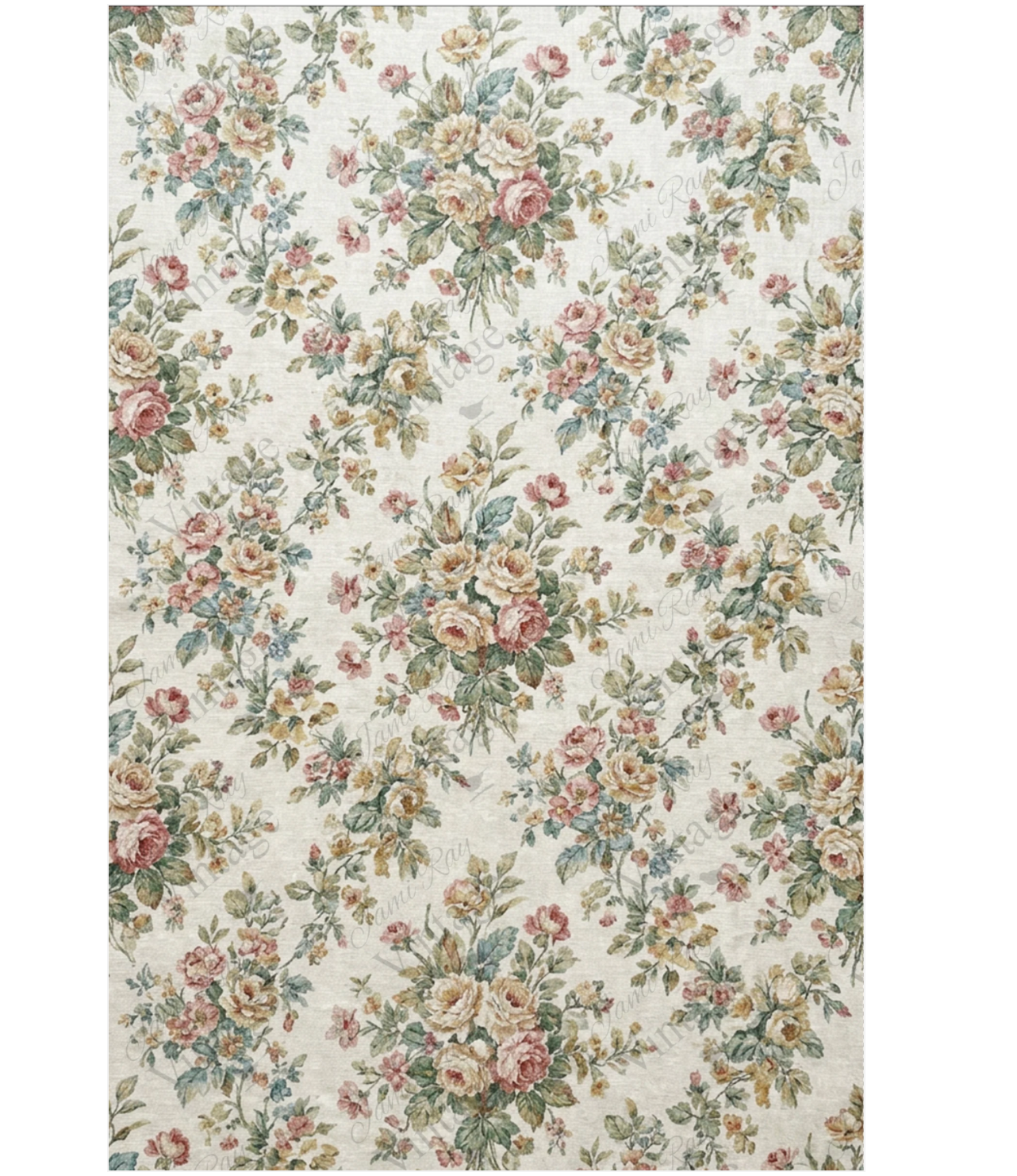 JRV RICE PAPERS ~ 23-1/2" x 15-1/2"