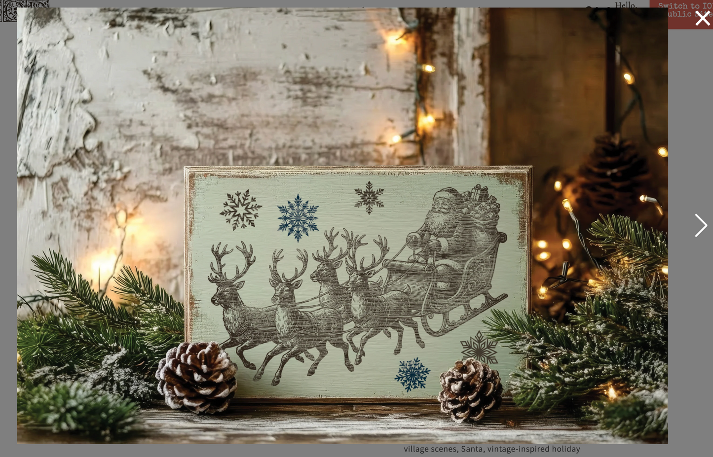 The North Pole Co IOD Inlay