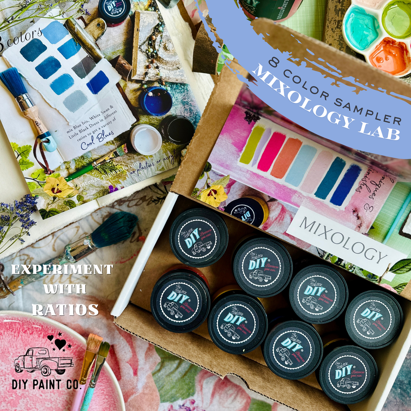 Spring DIY Paint SAMPLER Box! Limited Time Only