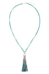 Colorful Boho Tassel Necklace