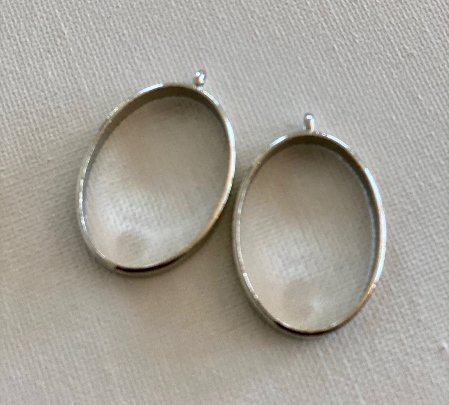 Oval Earring Frame (Sold as one pair)
